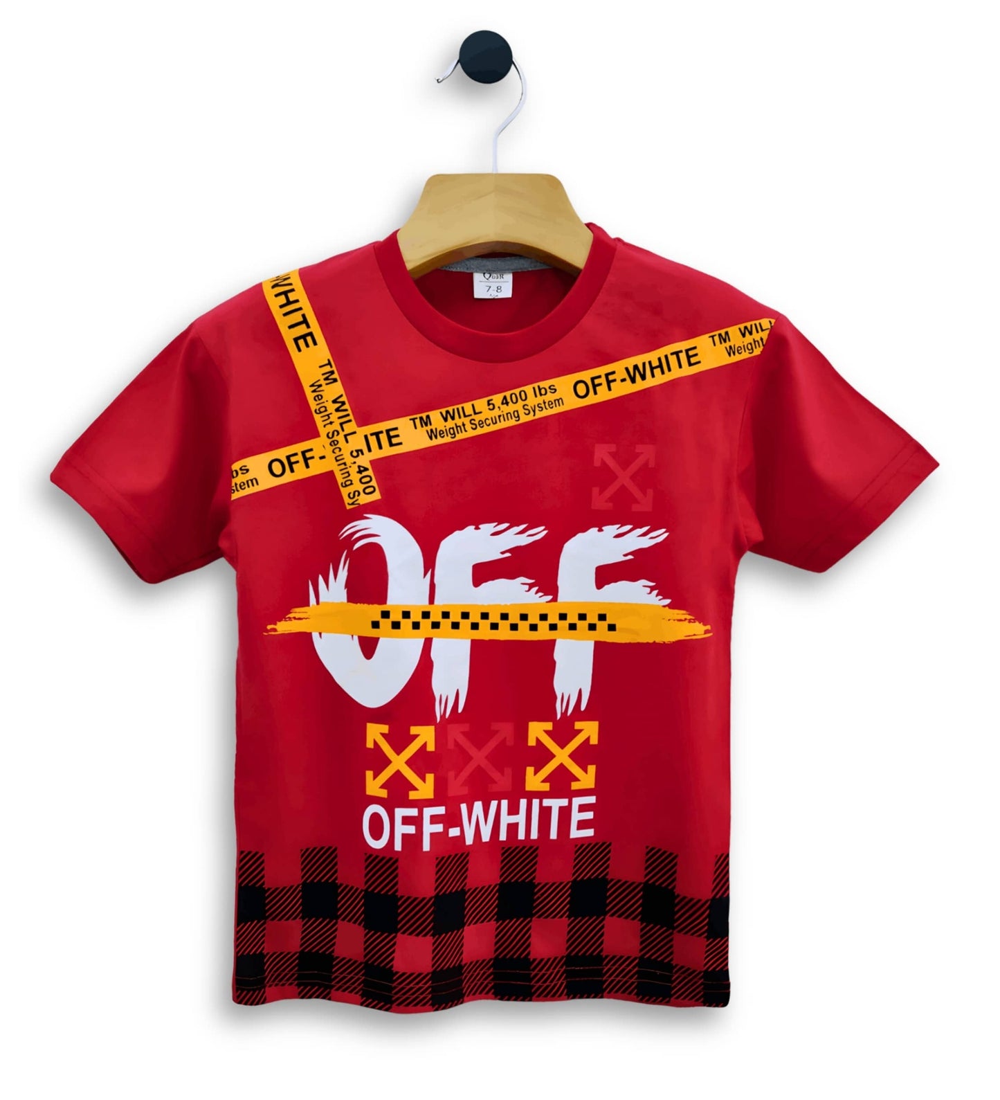 Erkek Çocuk Off-White Baskılı İkili Takım